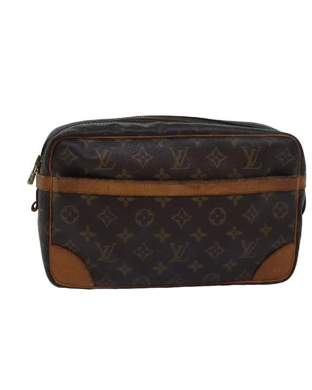 Monogram Canvas Clutch Bag