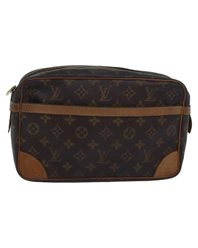 Monogram Canvas Clutch Bag