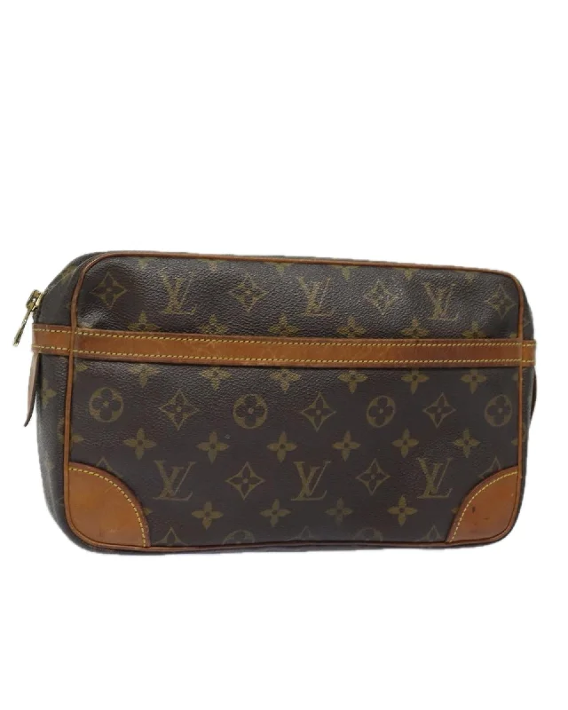 Monogram Canvas Compiegne Clutch Bag