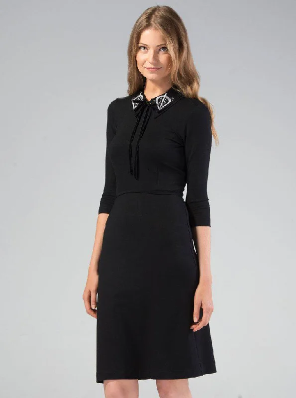 TUULE Black Bamboo Dress