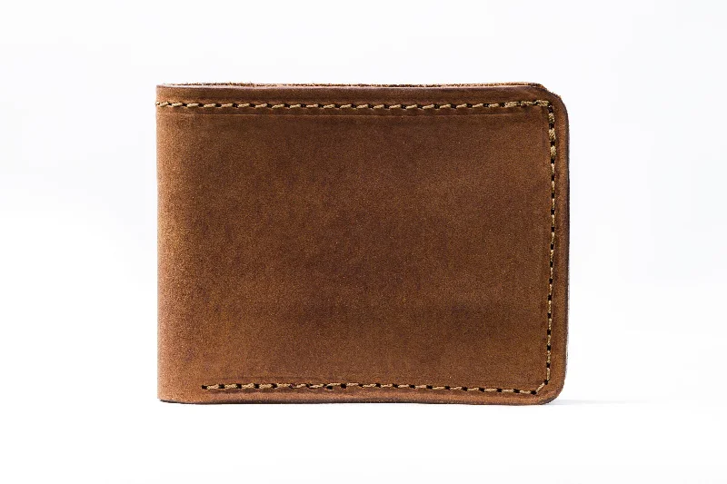 Mod 110 - Wallet Heritage Brown made with Tuscan Vegetable-Tanned Leather