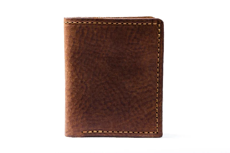 Mod 111 - Wallet Heritage Brown made with Tuscan Vegetable-Tanned Leather