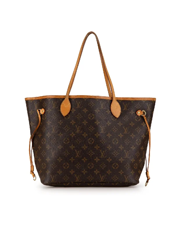 Monogram Canvas Tote with Vachetta Leather Trim and Personalized Strap