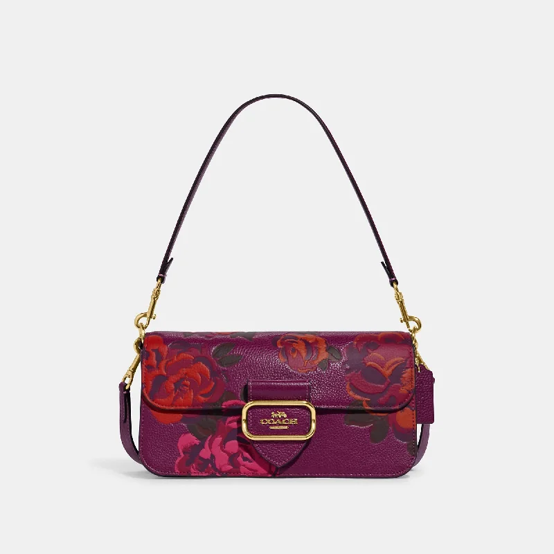 Coach Outlet Morgan Shoulder Bag With Jumbo Floral Print