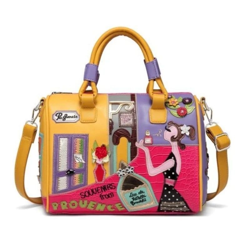 Colorful Boston Bag