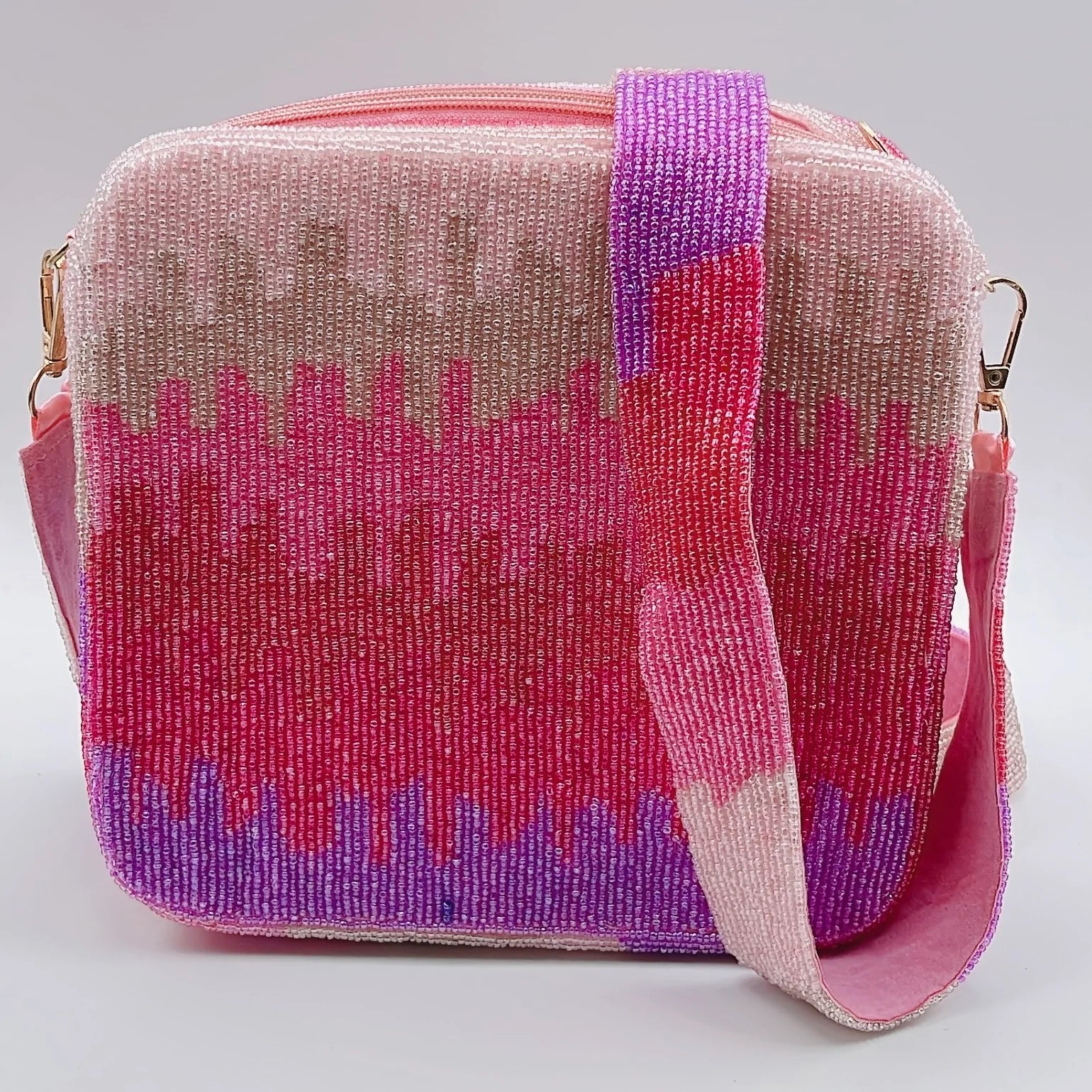 Pretty As A Princess Beaded Crossbody