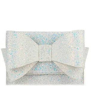 Glitter Bow Clutch