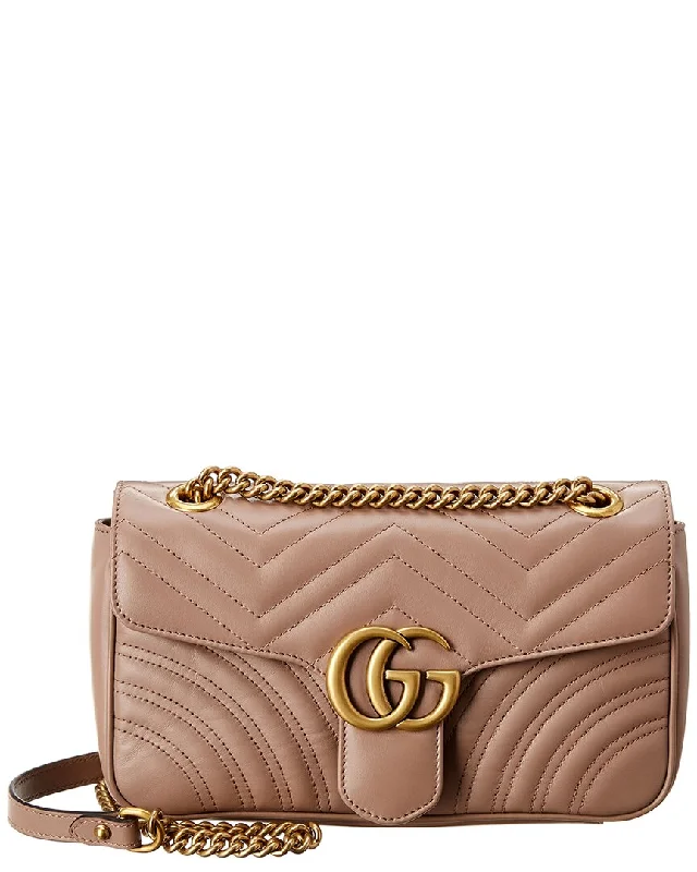 Gucci GG Marmont Small Matelasse Leather Shoulder Bag