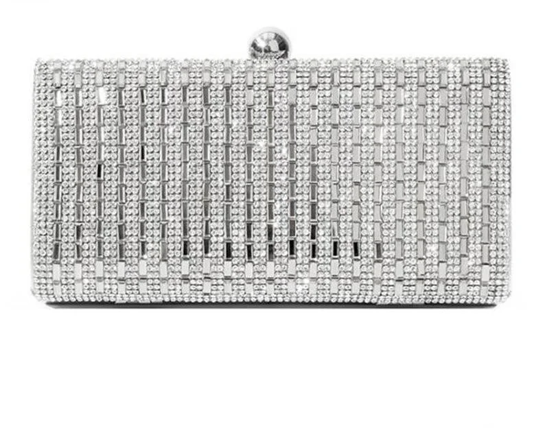 Luxy Moon Rhinestone Evening Bags Luxury Wedding Clutches