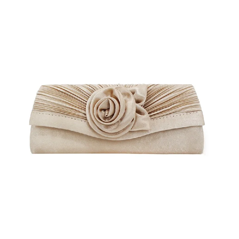 Luxy Moon Women Flower Long Evening Clutch for Party