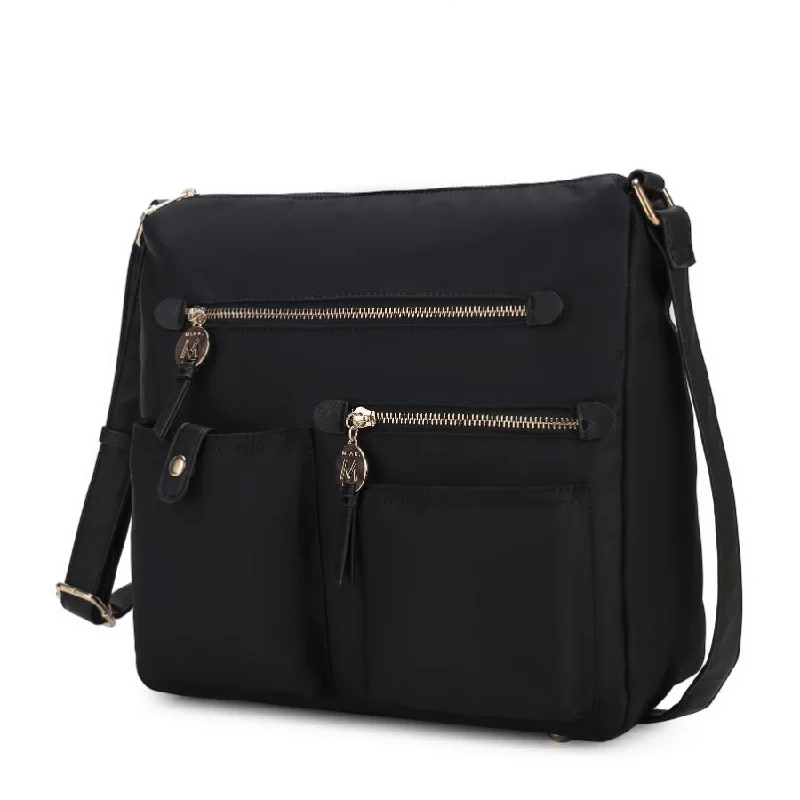 Serena Color-Block Nylon Women’s Shoulder Bag