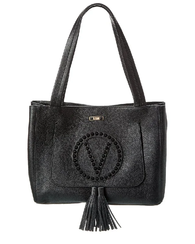 Valentino by Mario Valentino Estelle Rock Leather Tote