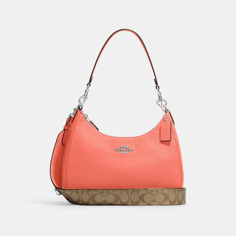 Coach Outlet Teri Hobo With Signature Canvas