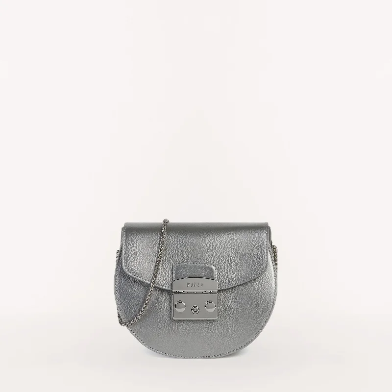 Furla Metropolis Mini Crossbody Metallic