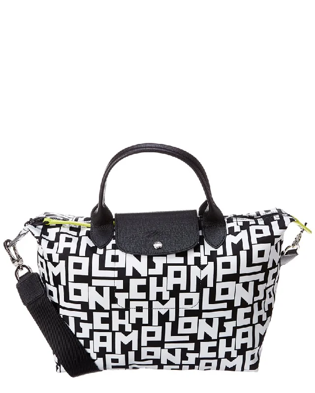 Longchamp Le Pliage Medium LGP Nylon Short Handle Tote