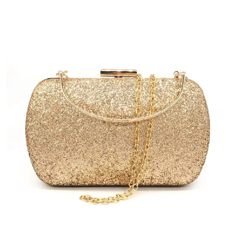 Luxy Moon Clutch Bag Lady's Sequin Shoulder Bag Party Wedding Purse