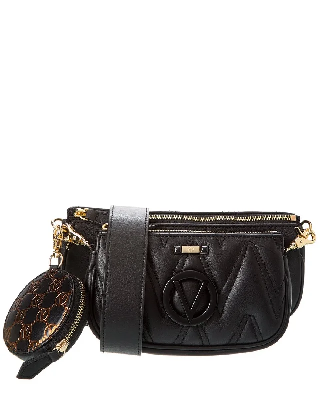 Valentino by Mario Valentino Demi Diamond Leather Belt Bag