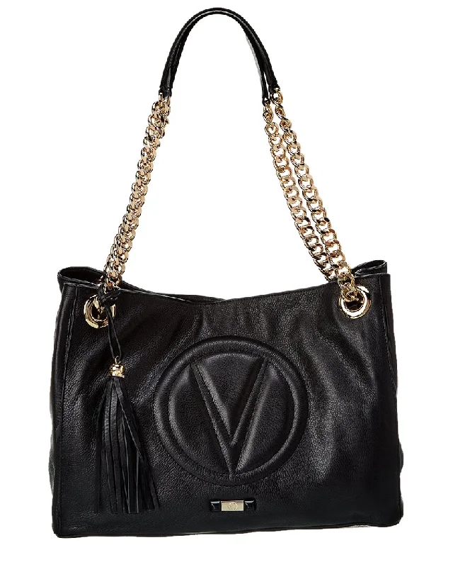 Valentino by Mario Valentino Verra Signature Leather Shoulder Bag