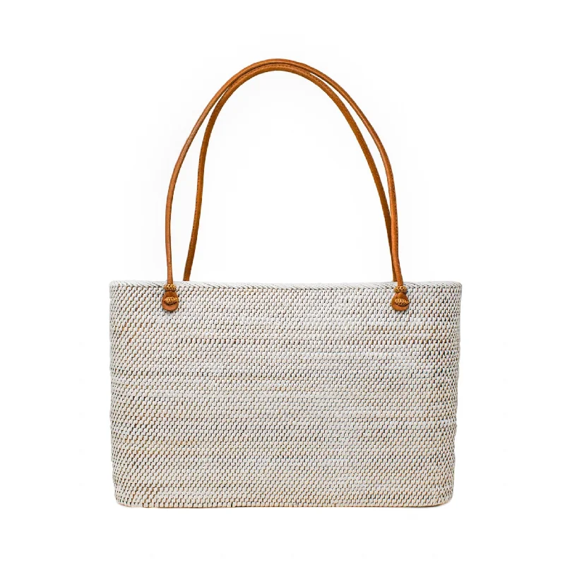 HARPER TOTE IN WHITE